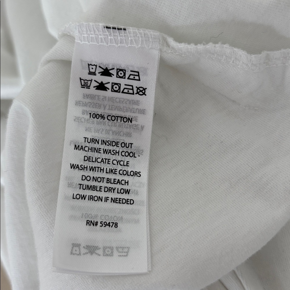 C&C California Classic White V-Neck Tank - Picture 3 of 4